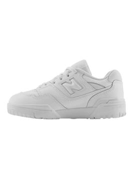 Sneakers New Balance 550 Bianco per Bambinos