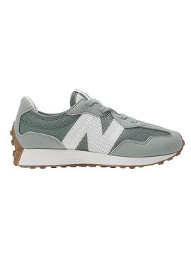 Sneakers New Balance 327 Verde per Bambinos