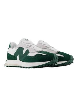 Sneakers New Balance 327 Bianco Verde Uomo