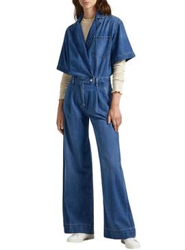 Jumpsuit Largo Pepe Jeans Soleil Denim per Donna