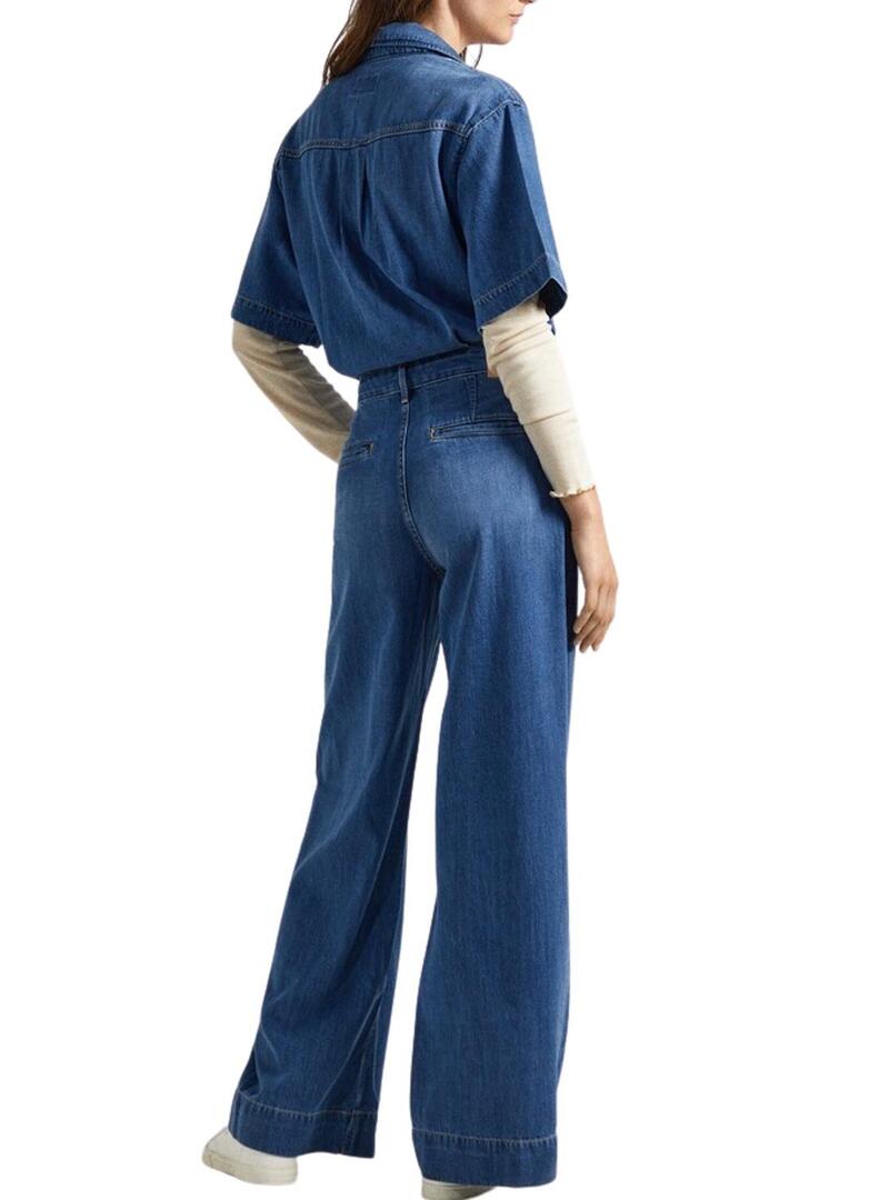 Jumpsuit Largo Pepe Jeans Soleil Denim per Donna