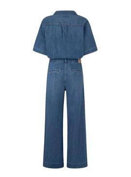 Jumpsuit Largo Pepe Jeans Soleil Denim per Donna