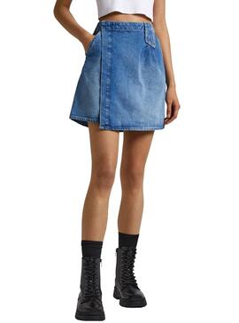 Gonna Denim Pepe Jeans Evy per Donna