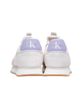 Sneakers Calvin Klein Runner Sock Beige Donna