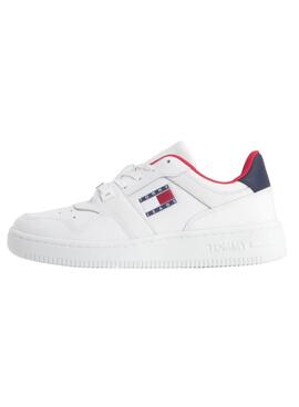 Sneakers Tommy Jeans Retro Basket Bianco Donna