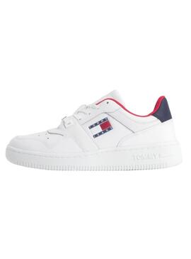 Sneakers Tommy Jeans Retro Basket Bianco Donna