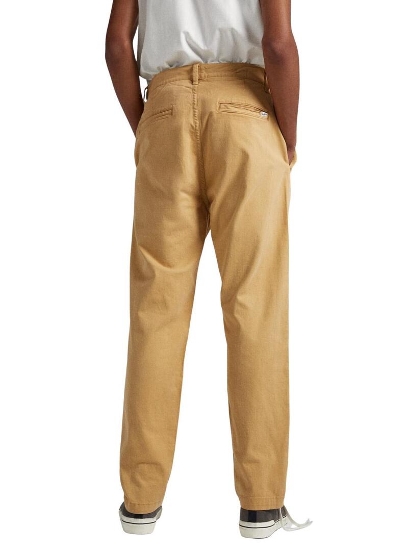 Pantaloni Pepe Jeans Nils Chino Giallo Uomo