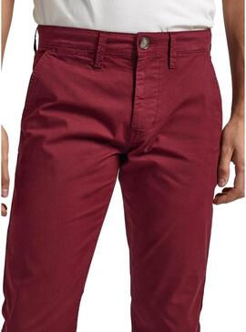 Pantaloni Pepe Jeans Carlo Rosso per Uomo