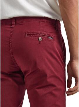 Pantaloni Pepe Jeans Carlo Rosso per Uomo