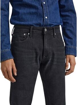 Pantaloni Jeans Pepe Jeans Stanley Nero Uomo