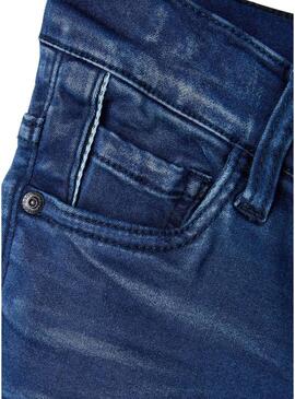 Pantaloni Name It Theo Slim 1507 Denim Blu Bambino