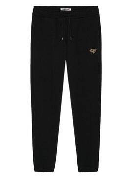 Pantaloni Tommy Jeans Signature Nero per Uomo