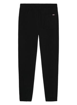 Pantaloni Tommy Jeans Signature Nero per Uomo