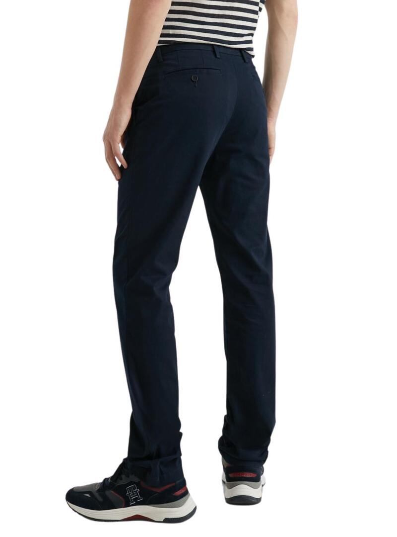 Pantaloni Tommy Hilfiger Denton 1985 Blu Navy Uomo