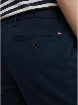 Pantaloni Tommy Hilfiger Denton 1985 Blu Navy Uomo