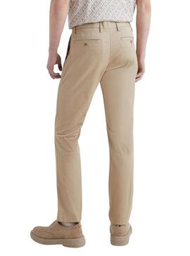 Pantaloni Tommy Hilfiger Denton 1985 Beige Uomo