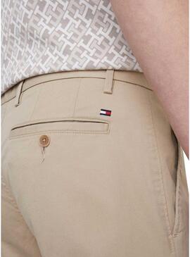 Pantaloni Tommy Hilfiger Denton 1985 Beige Uomo