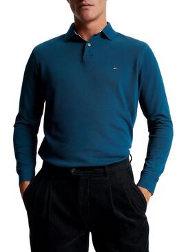 Polo Tommy Hilfiger 1985 Regular Blu per Uomo