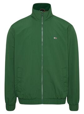 Giacca Tommy Jeans Essential Verde per Uomo