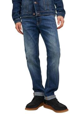 Pantaloni Jeans Mike Original Blu per Uomo