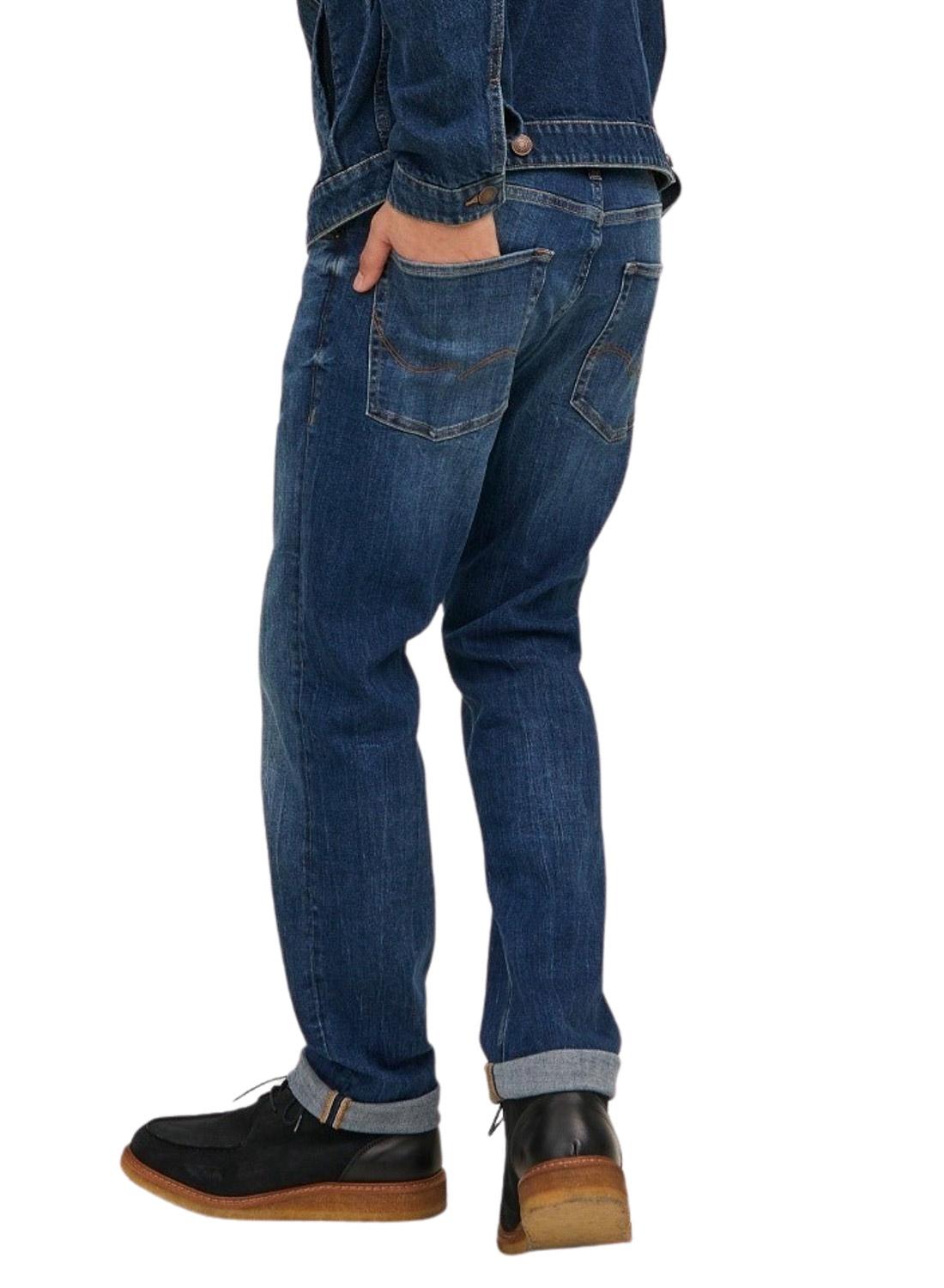 Pantaloni Jeans Mike Original Blu per Uomo