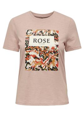 T-Shirt Only Philine Rosa per Donna