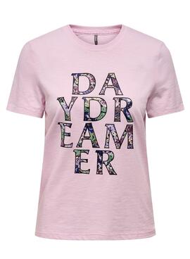 T-Shirt Only Filone Print Daydramer per Donna
