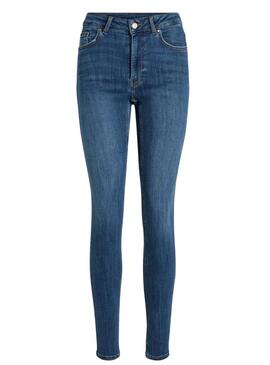 Pantaloni Jeans Vila Visarah WU02 per Donna