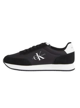 Sneakers Calvin Klein Retro Runner Nero Uomo