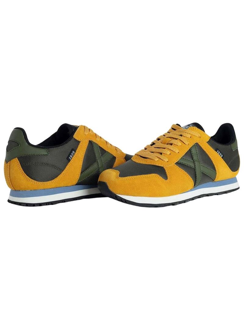 Sneakers Munich Massana 520 Giallo per Uomo