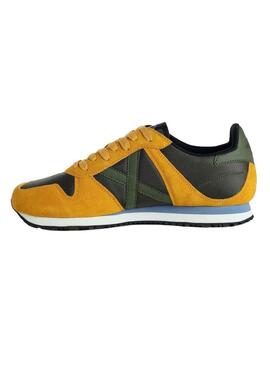 Sneakers Munich Massana 520 Giallo per Uomo