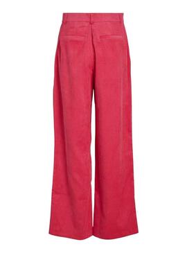 Pantaloni Vila Vicurdie Wide Rosa per Donna