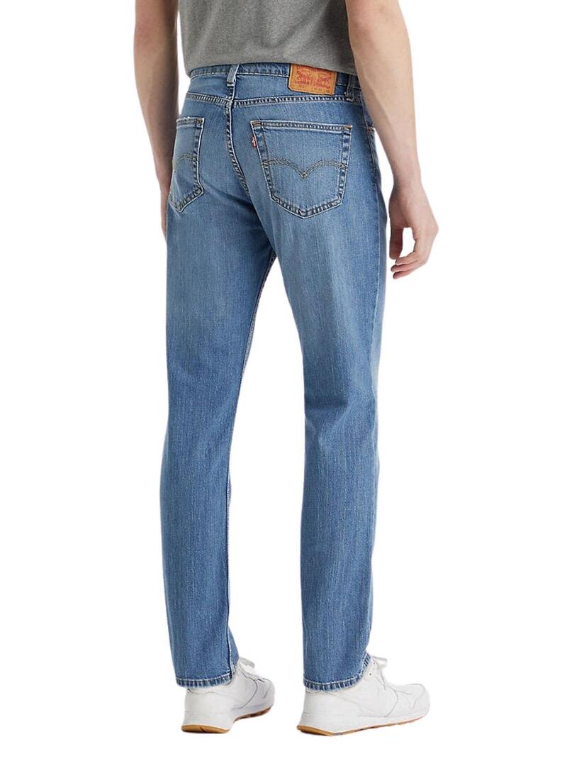 Pantaloni Jeans Levis 511 Slim Blu per Uomo