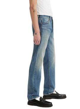Pantaloni Jeans Levis 501'54 Blu per Uomo