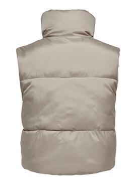 Gilet Only Ricky Beige per Donna