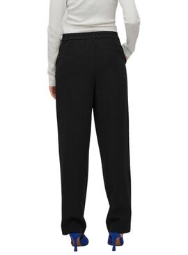 Pantaloni Vila Vikamma Nero per Donna