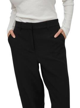 Pantaloni Vila Vikamma Nero per Donna