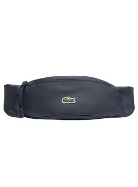 Bumbag Lacoste Tela Rivestita LCST Blu Navy Uomo