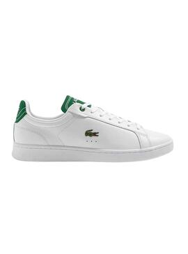 Sneakers Lacoste Carnaby Pro Bianco Verde Uomo