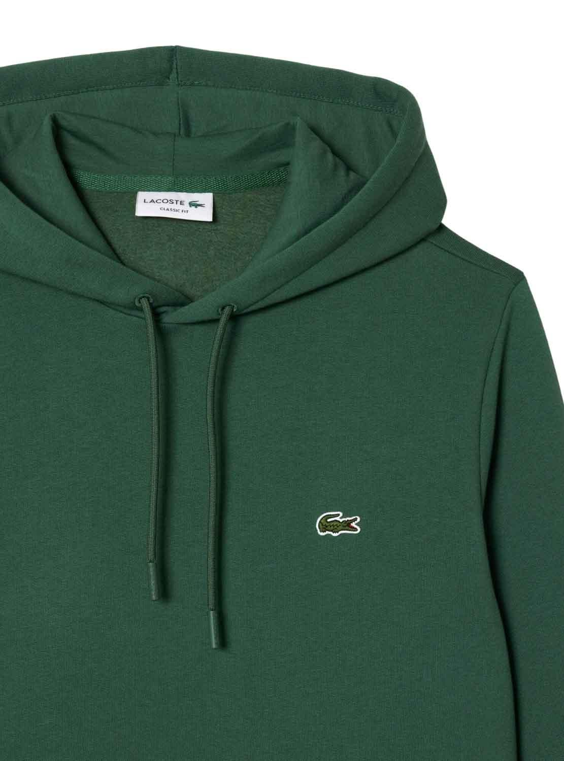 Felpa Lacoste Jogger Verde per Uomo