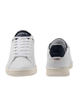 Sneakers Lacoste Carnaby Pro Bianco per Donna