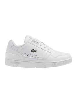Sneakers Lacoste T-Clip Bianco per Donna