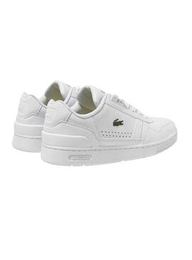 Sneakers Lacoste T-Clip Bianco per Donna