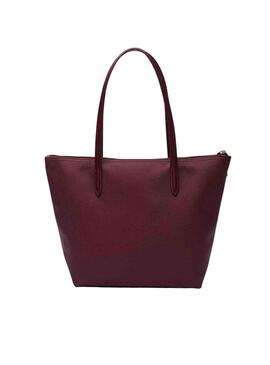 Borsa Lacoste Shopping Bag Small Bordeaux Donna