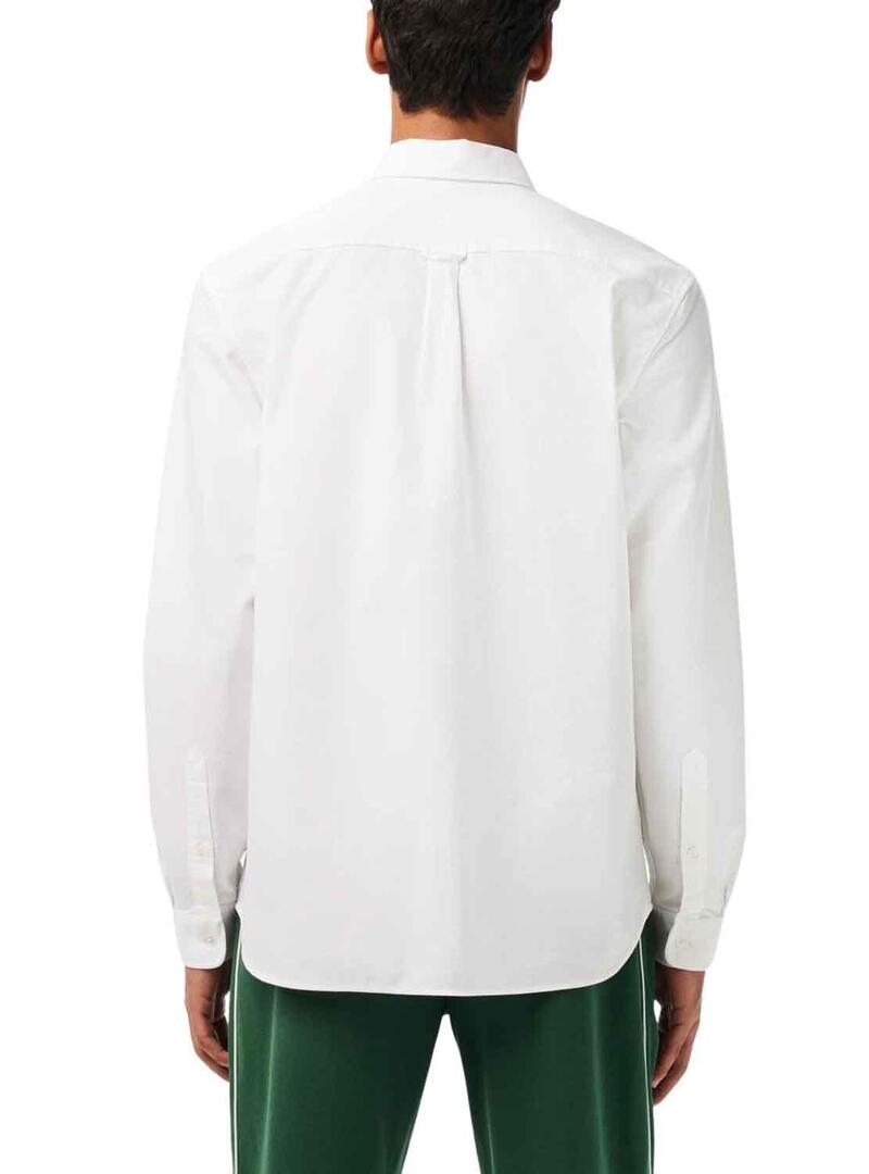 Camicia Lacoste Casual Bianco per Uomo