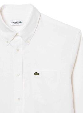 Camicia Lacoste Casual Bianco per Uomo