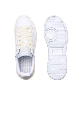 Sneakers Lacoste Carnaby Plat 223 Bianco Donna