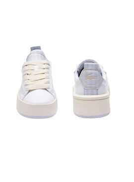Sneakers Lacoste Carnaby Plat 223 Bianco Donna