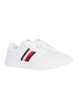 Sneakers Tommy Hilfiger Supercoppa Bianco Uomo