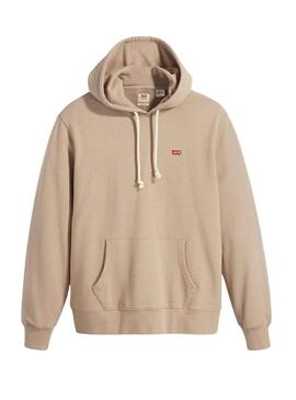 Felpa Levis New Original Beige per Uomo